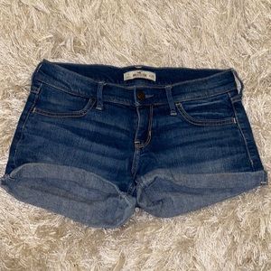 Blue Hollister shorts size 1.